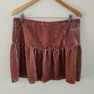 NWT FP Velour Skirt